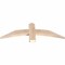 Ekena Millwork Bellingham Smooth Timber Gable Bracket, Douglas Fir, 36"W x 12"H x 1 1/2"D x 3 1/2"F, 8/12 Pitch GBW036X12X0204BEL00SDF - alternate 4